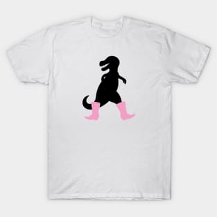 Stylish dinosaur with boots T-Shirt